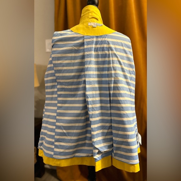 NWOT Boden Yellow Rain Jacket. So pretty! Size 14 but it fits more like 10. - Picture 7 of 8